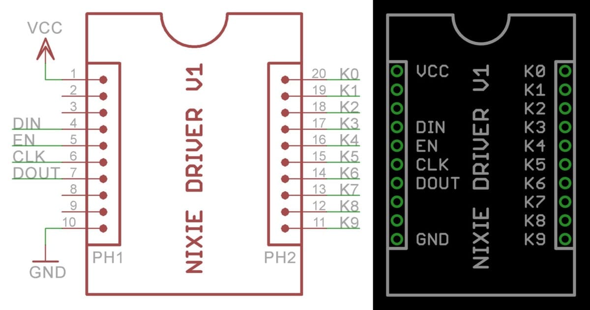Nixie Tube Driver V1 – Nixie Tester