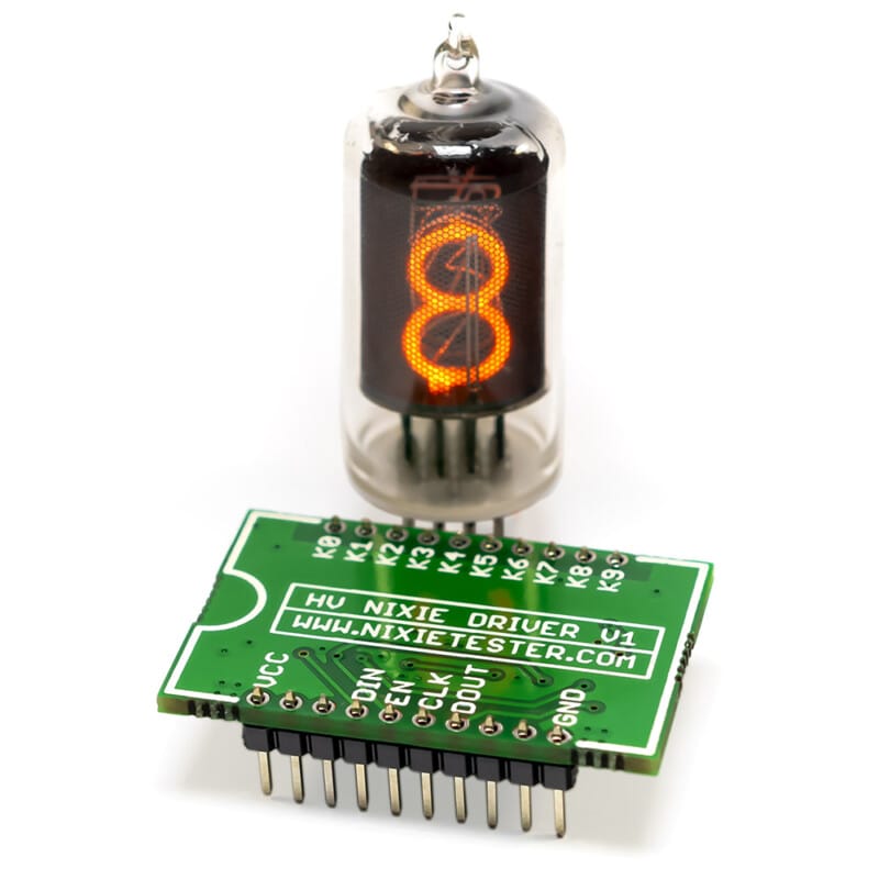Nixie Tube Driver V1 – Nixie Tester