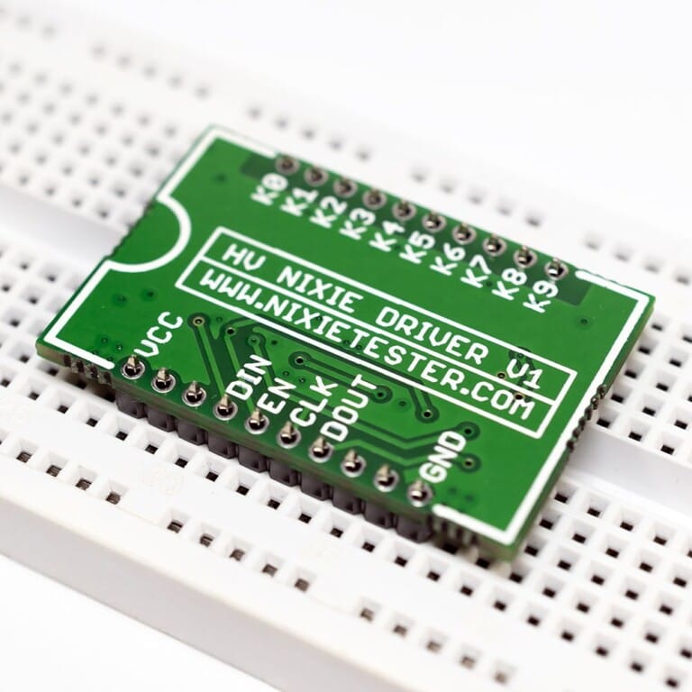 Nixie Tube Driver V1 Nixie Tester