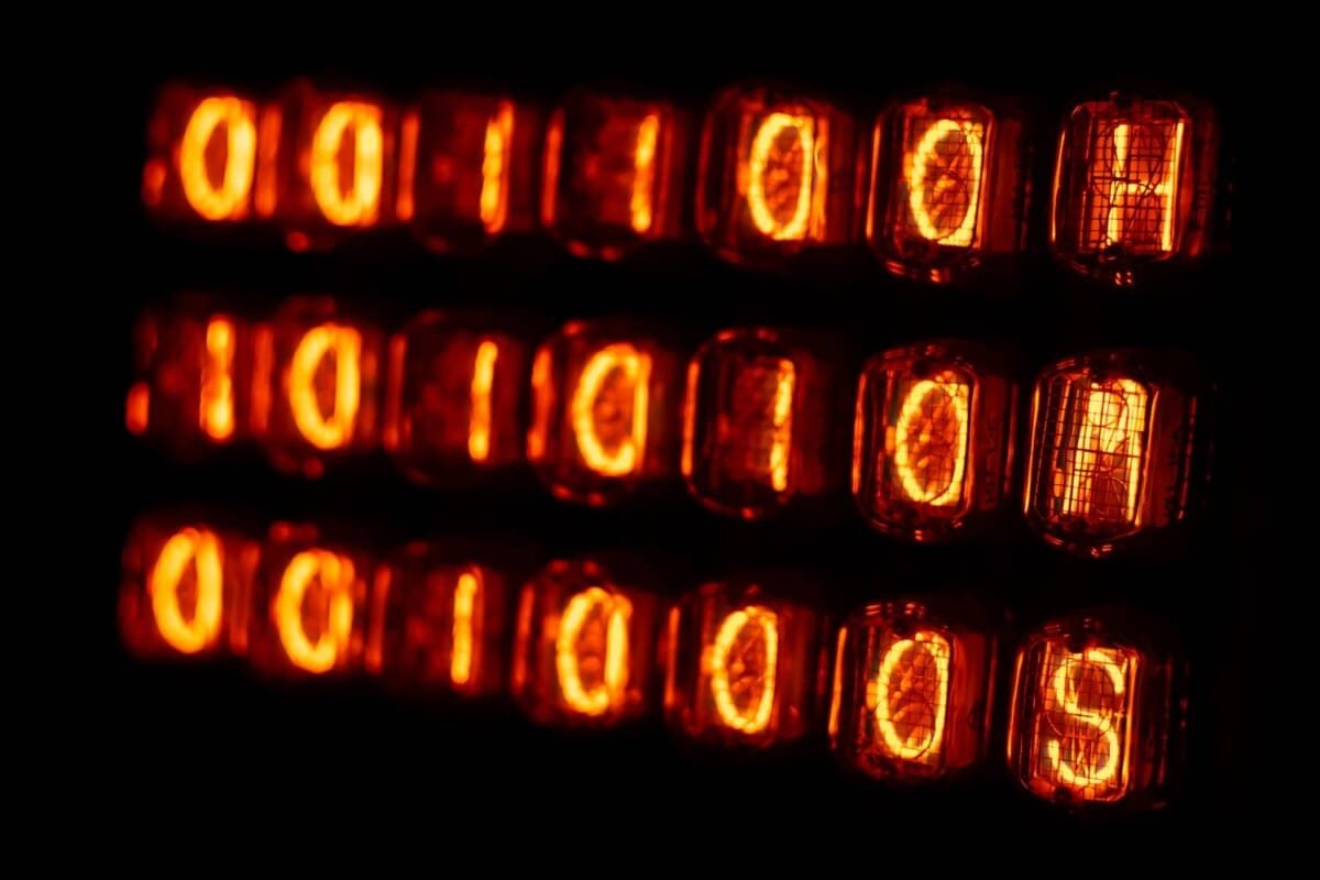 BIG Binary Nixie Clock – Nixie Tester