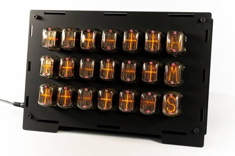 BIG Binary Nixie Clock – Nixie Tester