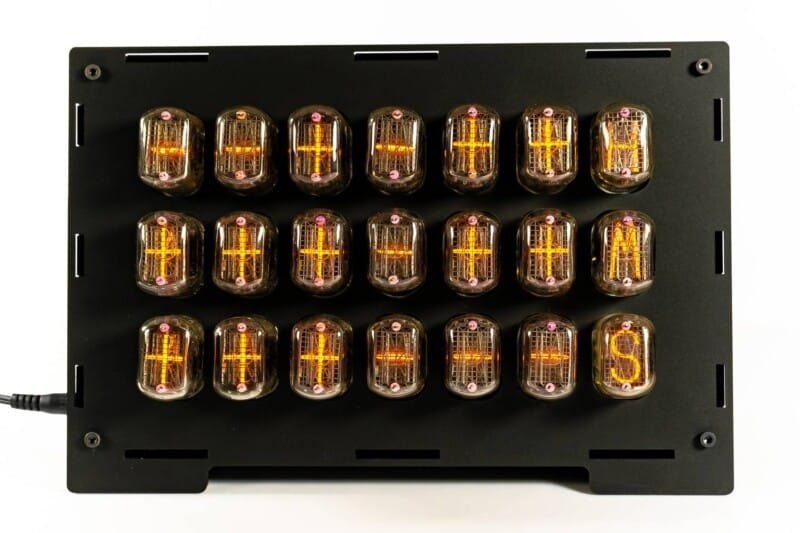 BIG Binary Nixie Clock – Nixie Tester