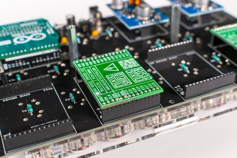 BIG Binary Nixie Clock – Nixie Tester