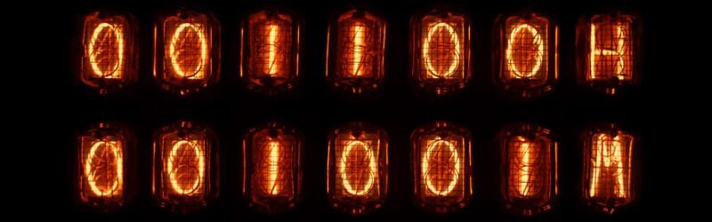 BIG Binary Nixie Clock – Nixie Tester