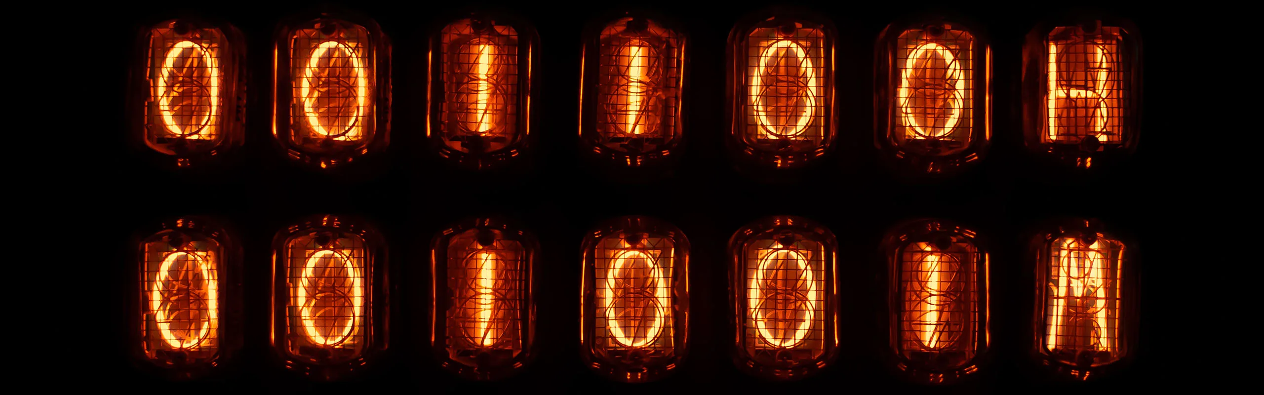 IN-12 IN-15 Binary Nixie Clock