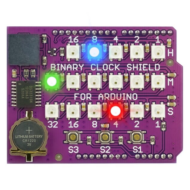 Binary Clock Shield for Arduino - Image 5