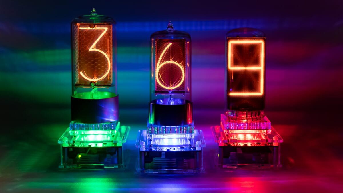 Tube Nixie 5997 Burroughs - Neuf, Composant électronique Vintage