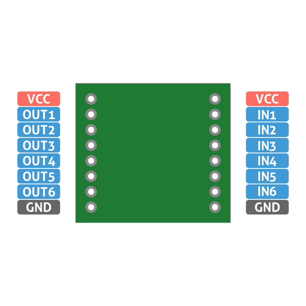 Switch Debouncer Pinout